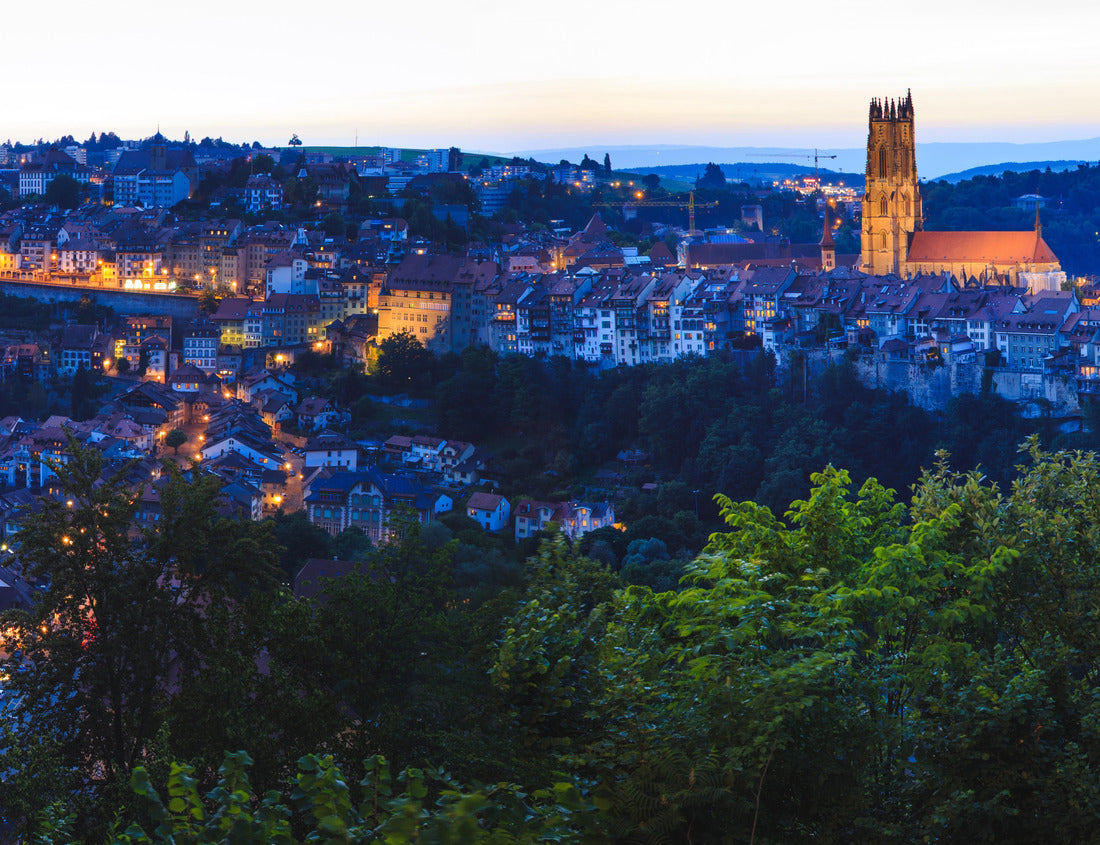 Noah Jigsaw Puzzle Fribourg, City in Switzerland Fribourg is the capital of the region of the same name in western Switzerland. In the medieval old city above the Sarine River is the Gothic Fribourg Cathedral 1000 pieces