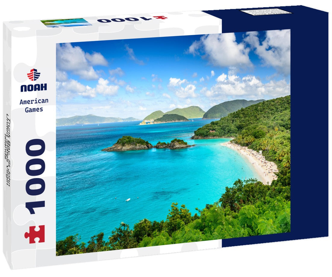 Noah Jigsaw Puzzle Trunk Bay, St John, United States Virgin Islands 1000 pieces
