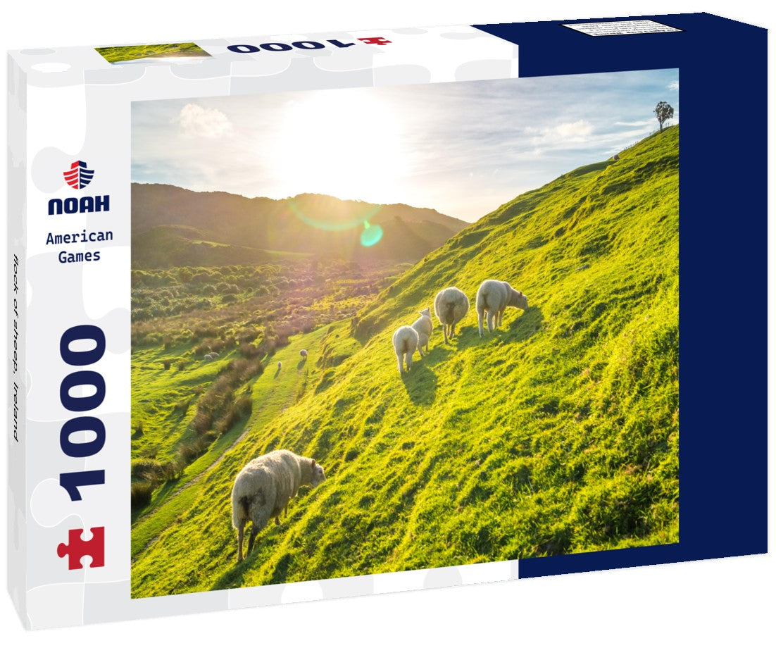 Noah Jigsaw Puzzle flock of sheep, Ireland 1000 pieces