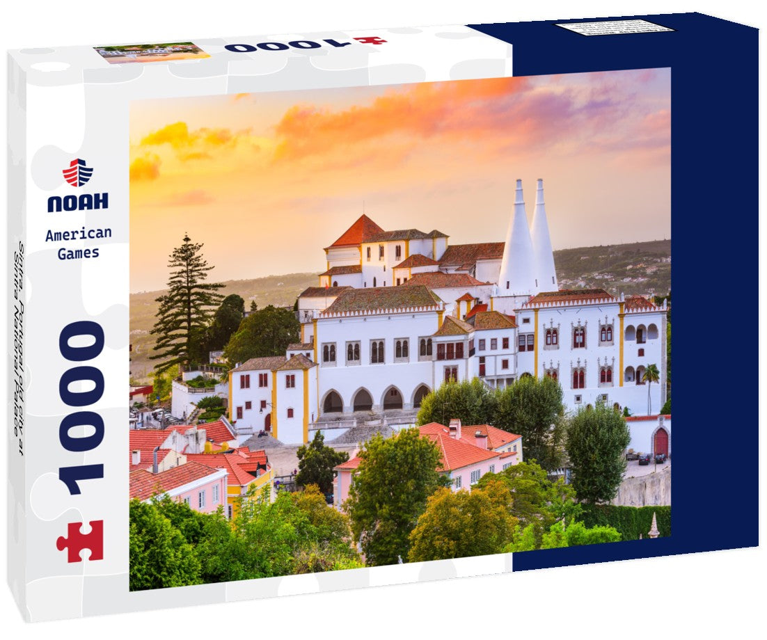 Noah Jigsaw Puzzle Sintra, Portugal old city at Sintra National Palace 1000 pieces