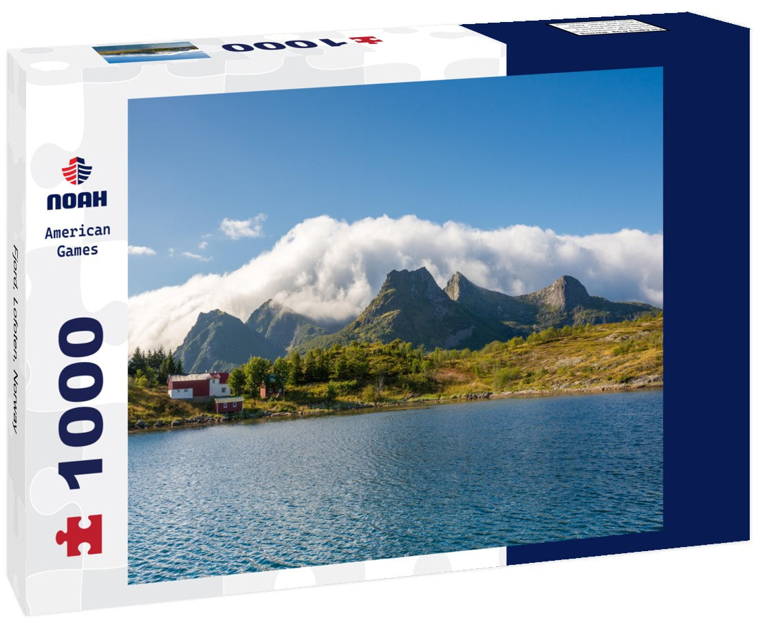 Noah Jigsaw Puzzle Fjord, Lofoten, Norway 1000 pieces