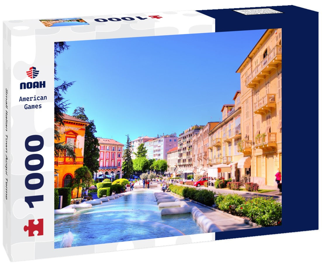 Noah Jigsaw Puzzle Small Italian Town Acqui Terme 1000 pieces