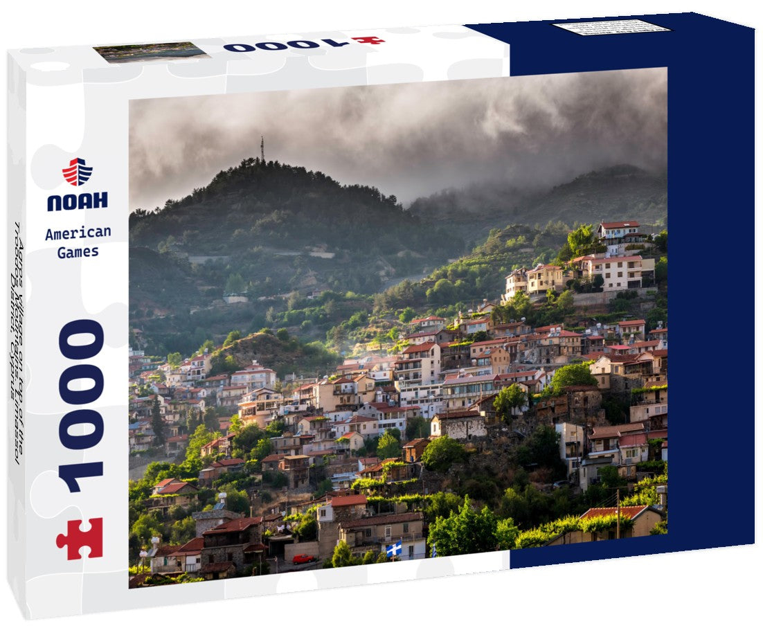 Noah Jigsaw Puzzle Agros village on top of the Troodos Mountains. Limassol District, Cyprus 1000 pieces
