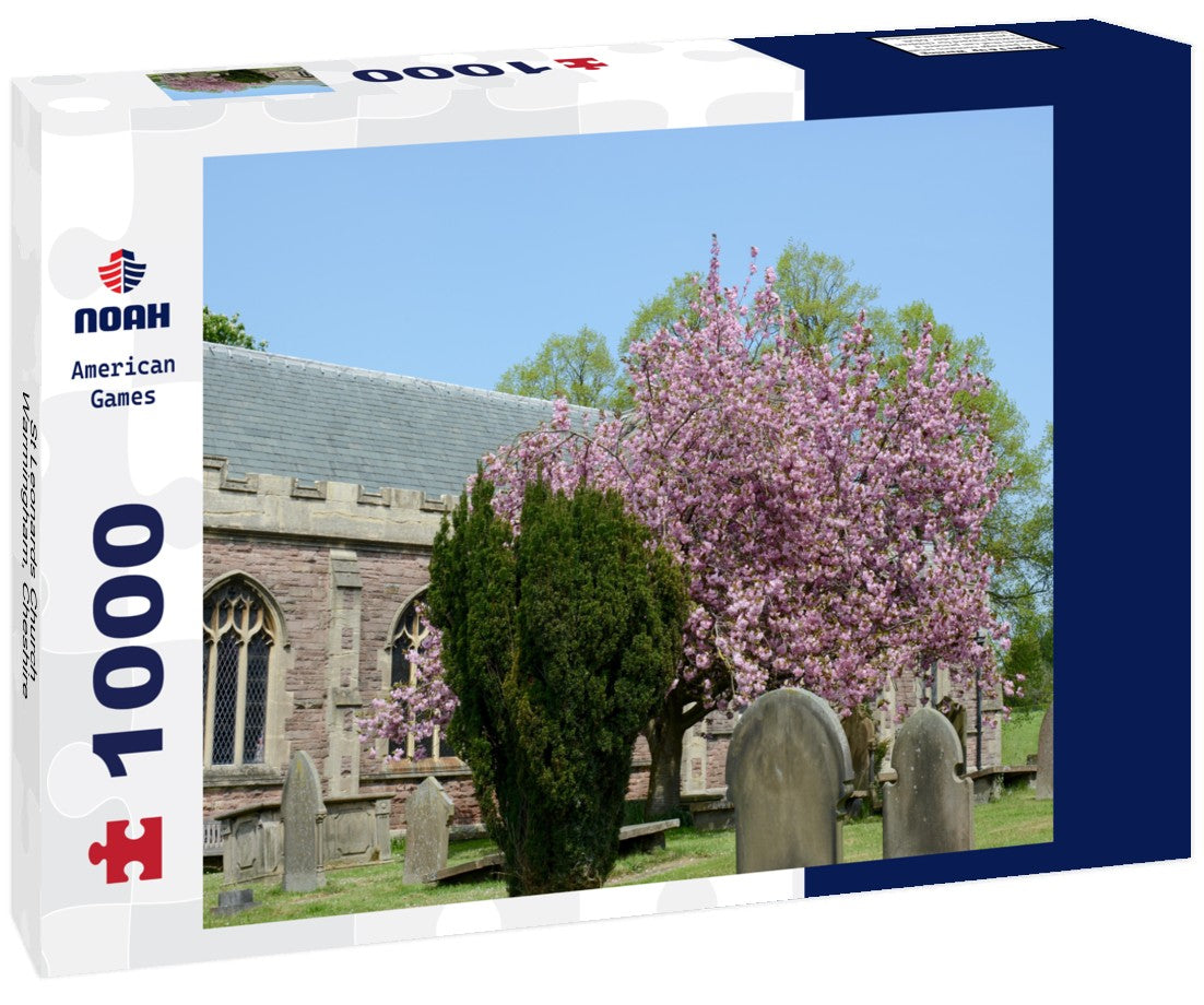 Noah Jigsaw Puzzle St Leonards Church, Warmingham, Cheshire 1000 pieces