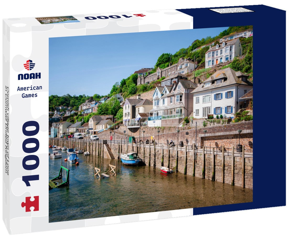 Noah Jigsaw Puzzle Cornish village town of Looe in Cornwall United Kingdom 1000 pieces