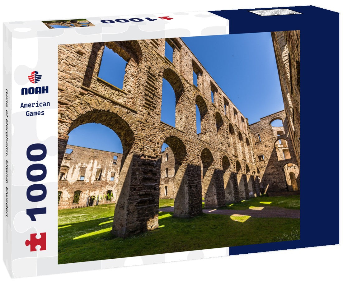 Noah Jigsaw Puzzle ruins of Borgholm, Oland, Sweden 1000 pieces