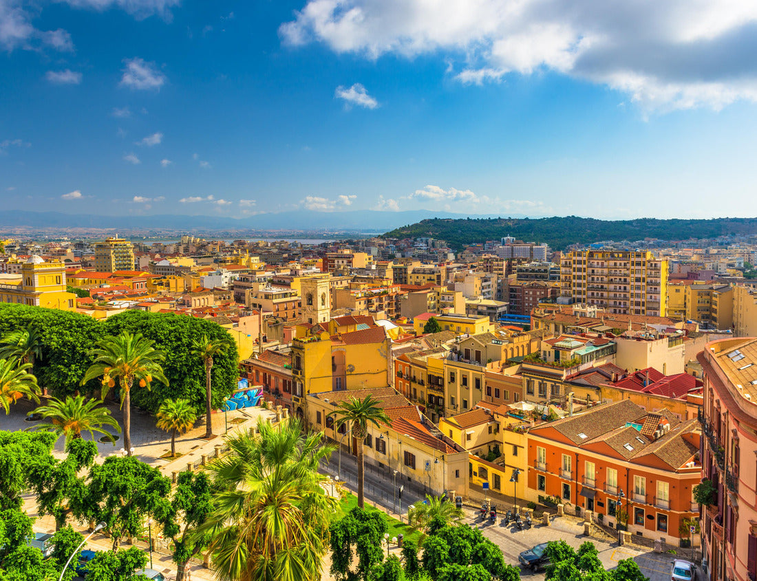 Noah Jigsaw Puzzle Cagliari, Sardinia, Italy old town cityscape 1000 pieces