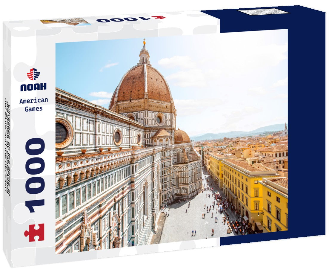 Noah Jigsaw Puzzle Cityscape on the dome of the church of Santa Maria del Fiore and the old town of Florence 1000 pieces