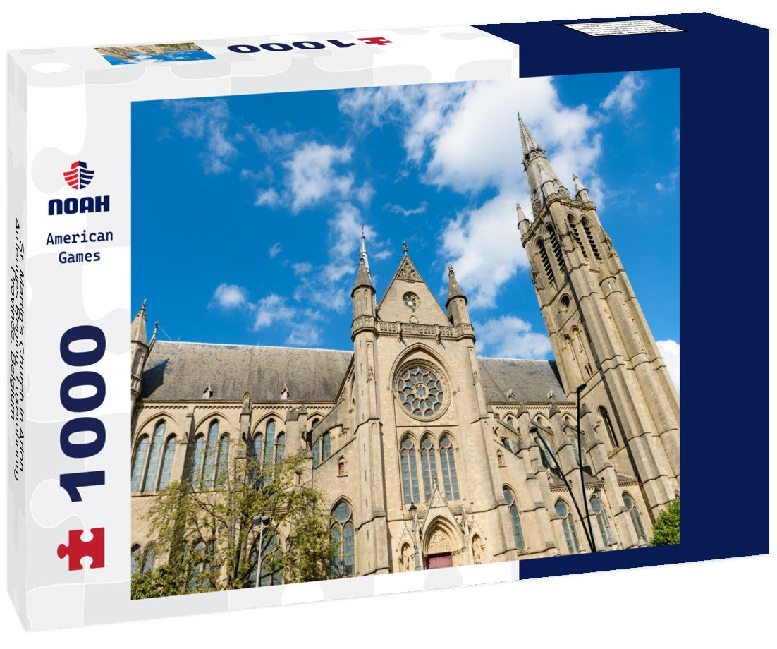 Noah Jigsaw Puzzle St. Martin's Church in Arlon, Ardennes Region, Luxembourg Province, Belgium 1000 pieces