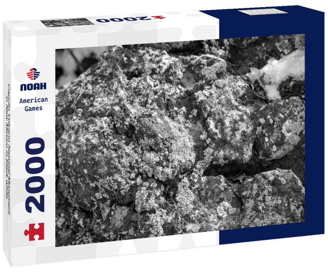 Noah Jigsaw Puzzle Capulin Volcano National Monument in New Mexico in black white 2000 pieces