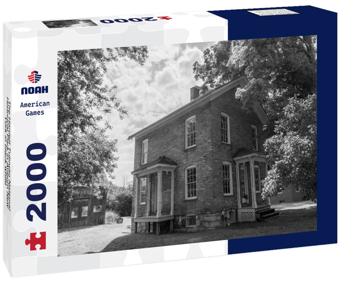 Noah Jigsaw Puzzle The Harriett Tubman National Historical Park in Auburn New York in black white 2000 pieces