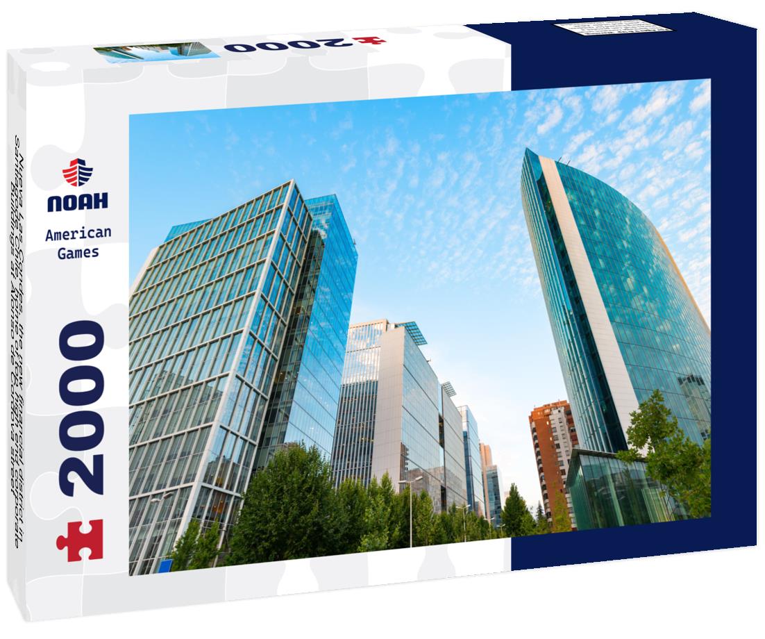 Noah Jigsaw Puzzle Nueva Las Condes, the new financial district in Santiagode Chile, home of top high end corporate buildings at Alonso de Cordova street 2000 pieces