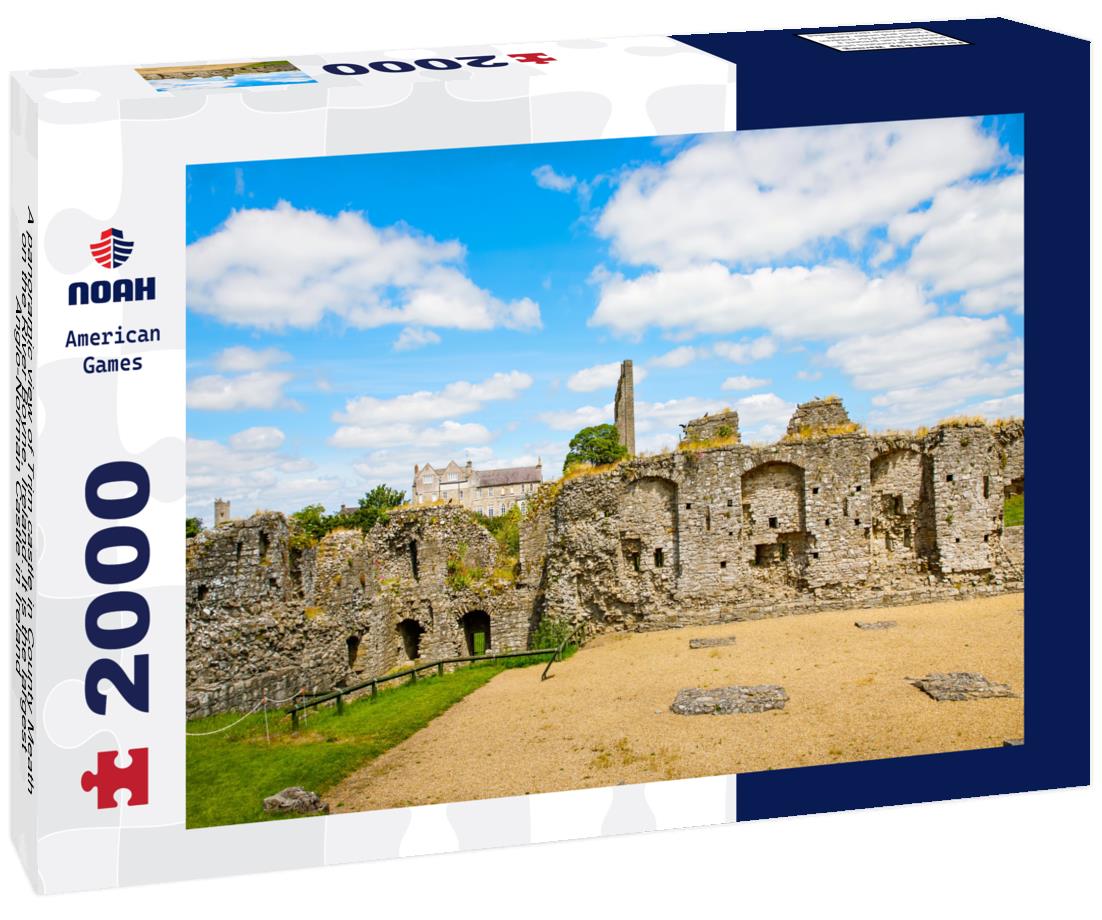 Noah Jigsaw Puzzle A panoramic view of Trim castle in County Meath on the River Boyne, Ireland. It is the largest Anglo-Norman Castle in Ireland 2000 pieces