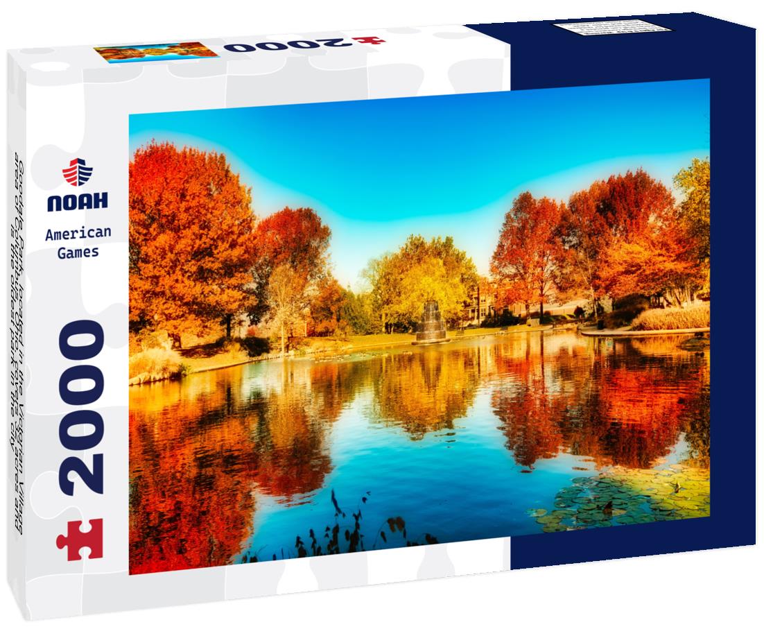 Noah Jigsaw Puzzle Goodale Park, located in the Victorian Village area of Columbus, Ohio, covers 32 acres and is the oldest park in the city 2000 pieces