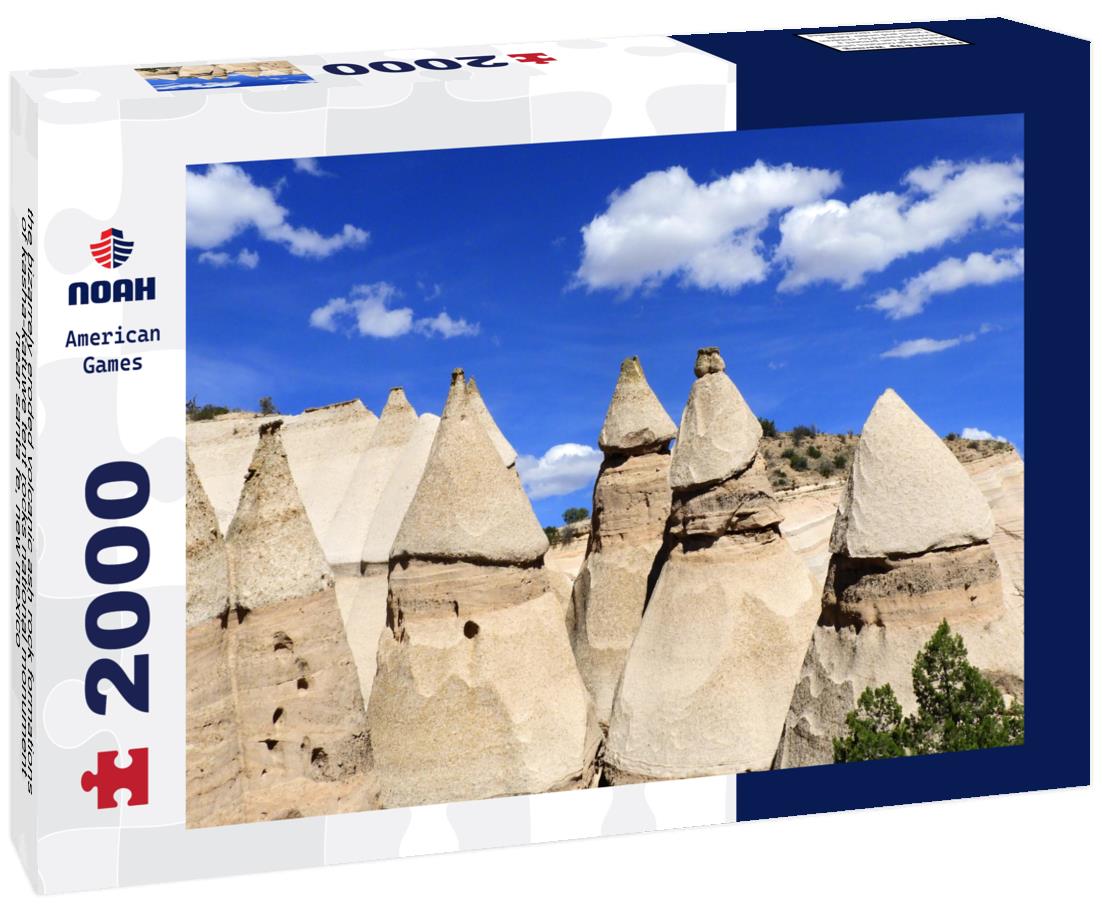 Noah Jigsaw Puzzle the bizarrely eroded volcanic ash rock formations of kasha-katuwe tent rocks national monument, near santa fe, new mexico 2000 pieces