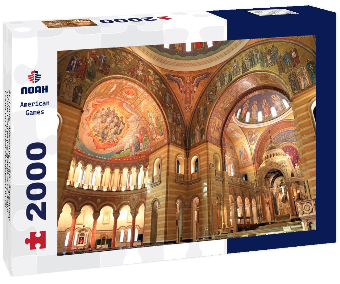 Noah Jigsaw Puzzle St. Louis, Missouri, USA: Sanctuary of the Cathedral Basilica of Saint Louis on Lindell Boulevard in St. Louis, Missouri 2000 pieces