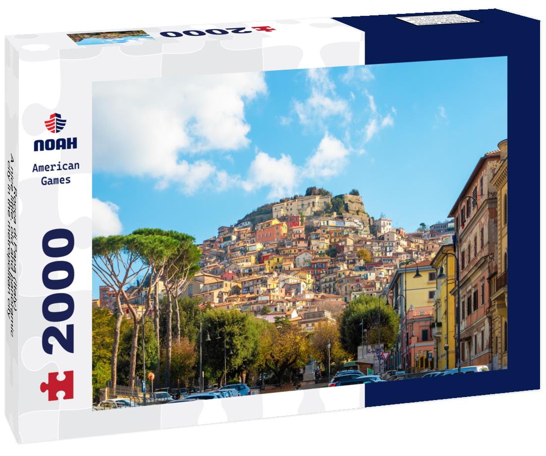Noah Jigsaw Puzzle Rocca di Papa (Italy) - A nice little, old and panoramic city in the metropolitan city of Rome, on the Mount Cavo 2000 pieces