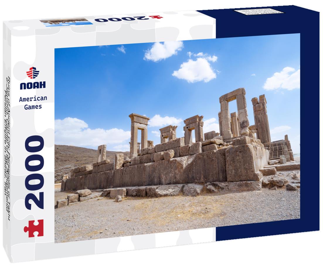 Noah Jigsaw Puzzle Ruins of Ancient City Persepolis or Takht-e-Jamshid, Capital of the Achaemenid Persian Empire in Shiraz, Iran 2000 pieces