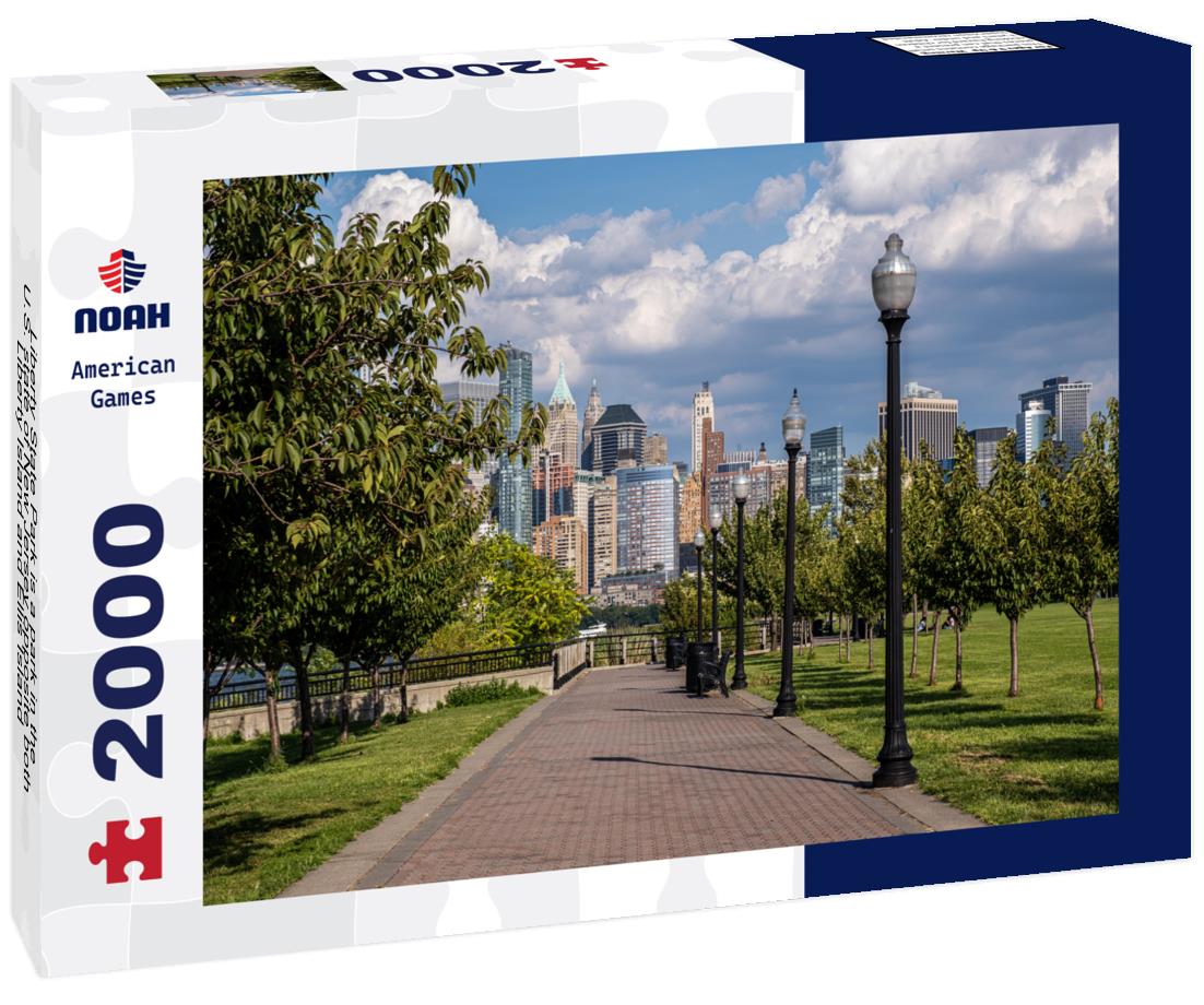 Noah Jigsaw Puzzle Liberty State Park is a park in the U.S. state of New Jersey opposite both Liberty Island and Ellis Island 2000 pieces