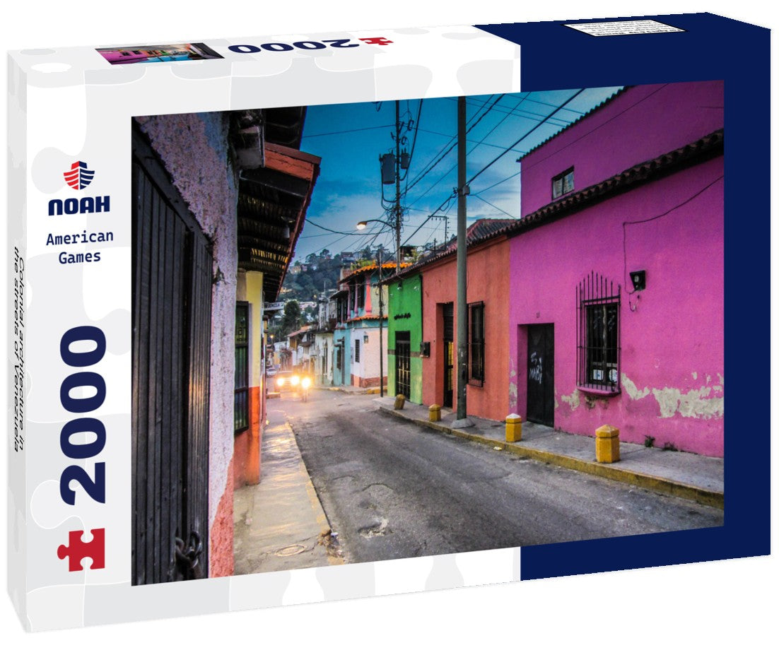 Noah Jigsaw Puzzle Colonial architecture in the streets of Venezuela 2000 Pieces