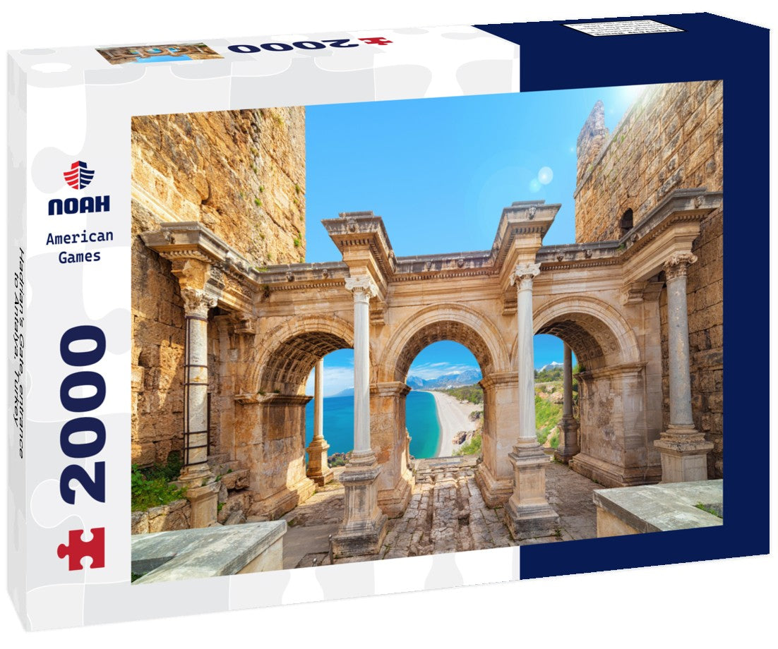 Noah Jigsaw Puzzle Hadrian's Gate - entrance to Antalya, Turkey 2000 Pieces