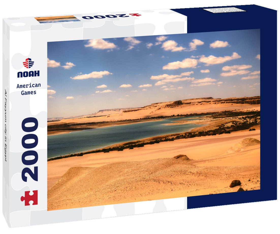 Noah Jigsaw Puzzle Al Fayyum city in Egypt 2000 Pieces