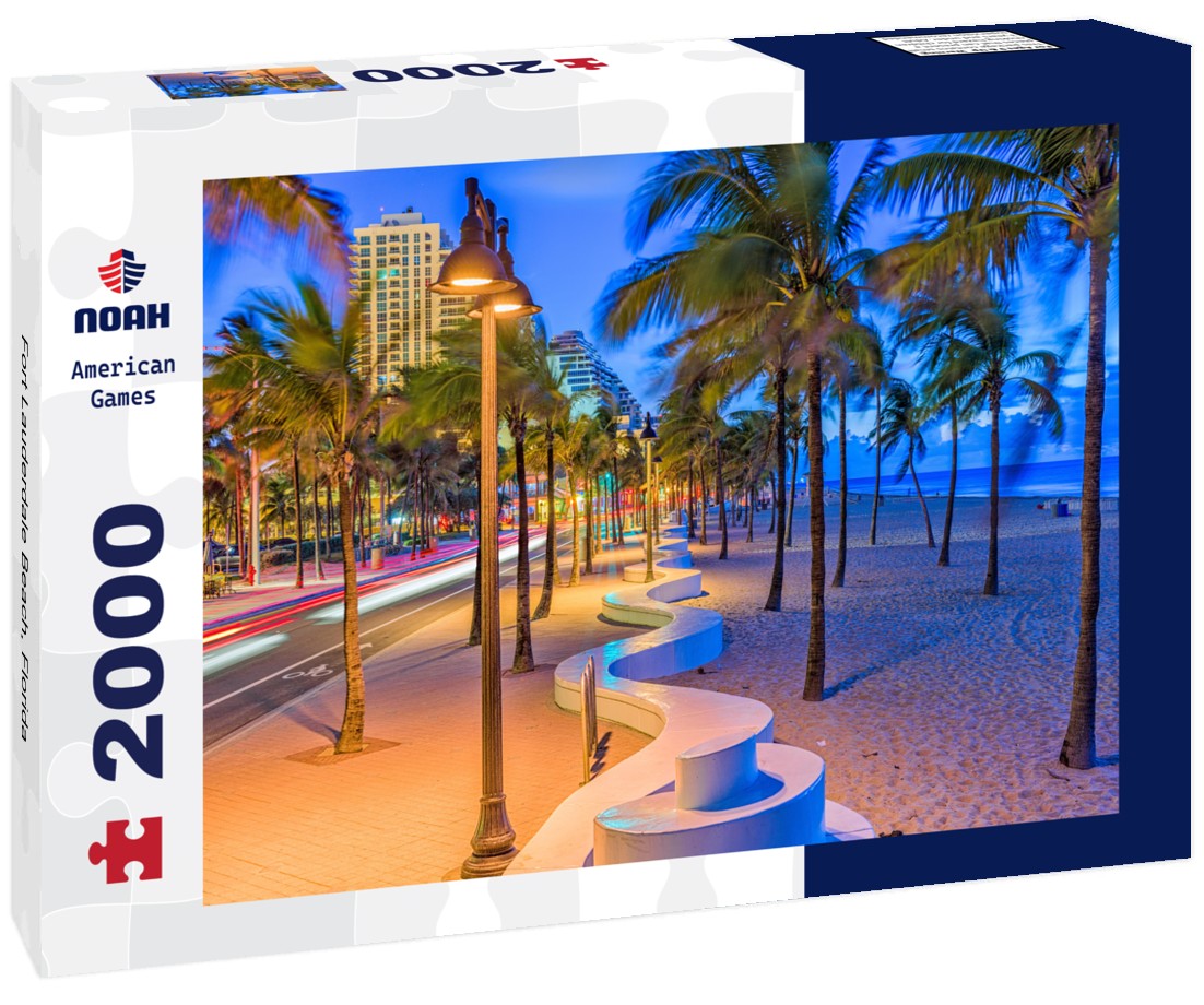 Noah Jigsaw Puzzle Fort Lauderdale Beach, Florida 2000 Pieces