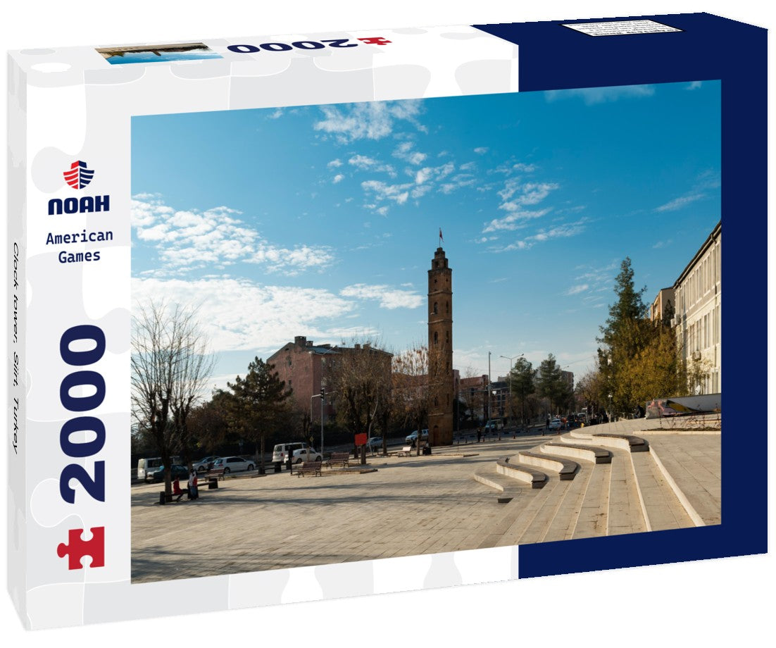 Noah Jigsaw Puzzle Clock tower - Siirt - Turkey 2000 Pieces
