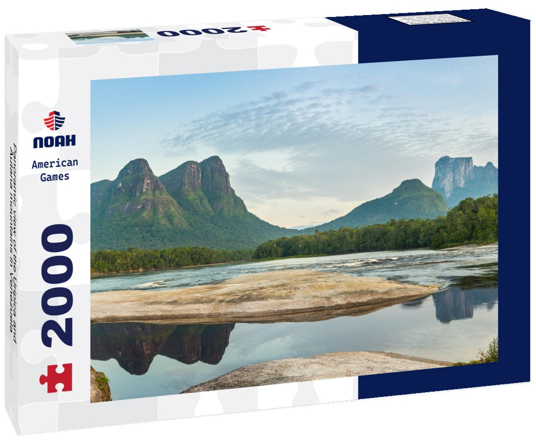 Noah Jigsaw Puzzle Panoramic view of the Uripica and Autana mountains in Venezuela 2000 Pieces