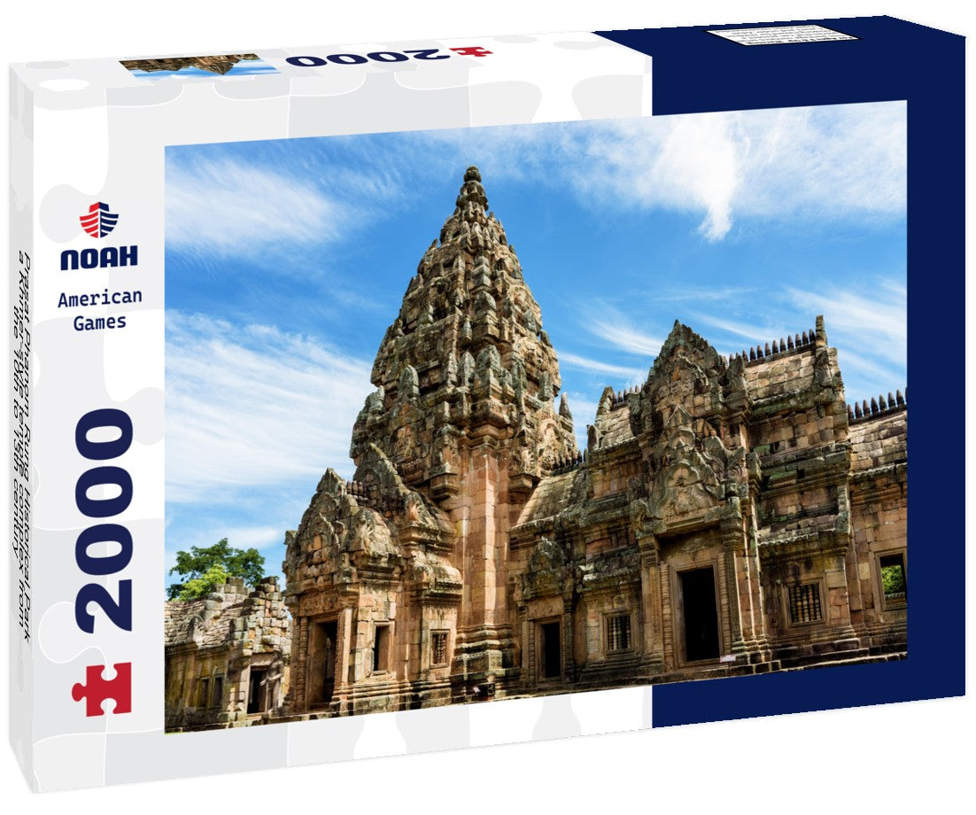 Noah Jigsaw Puzzle Prasat Phanom Rung Historical Park, a Khmer-style temple complex from the 10th to 13th century 2000 Pieces