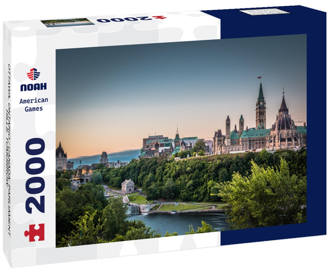 Noah Jigsaw Puzzle OTTAWA, ONTARIO / CANADA: PARLIAMENT HILLS. TOMORROW 2000 Pieces