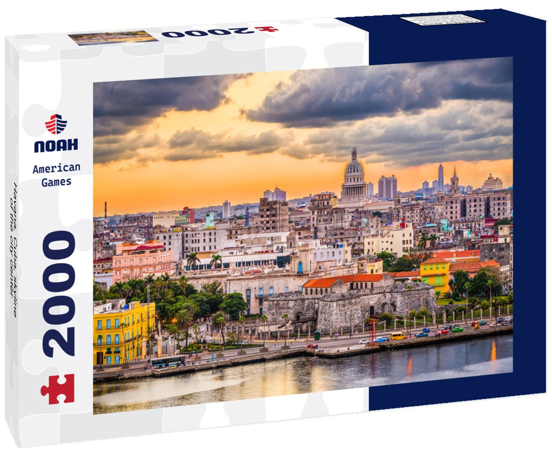 Noah Jigsaw Puzzle Havana, Cuba, skyline of the city center 2000 Pieces