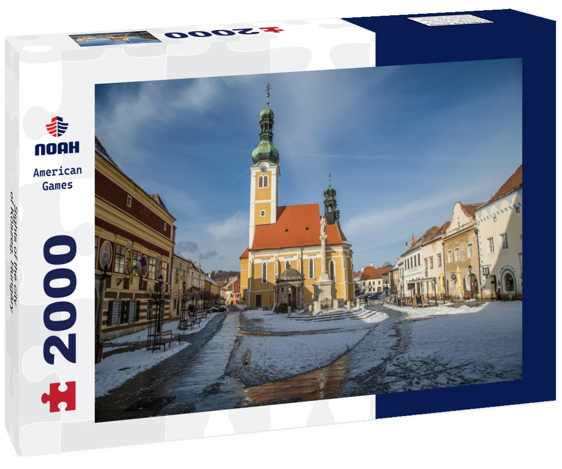Noah Jigsaw Puzzle Sights of the city of Köszeg, Hungary 2000 Pieces