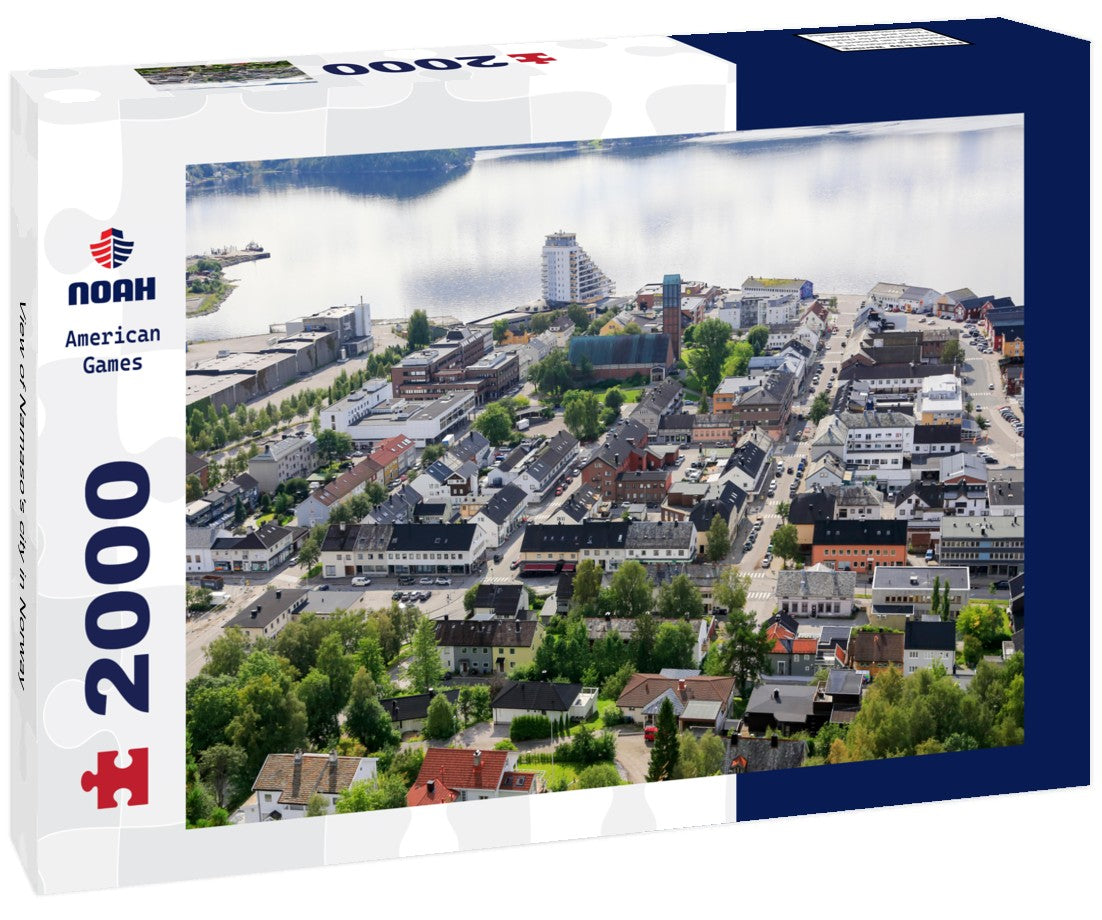 Noah Jigsaw Puzzle View of Namaso's city in Norway 2000 Pieces