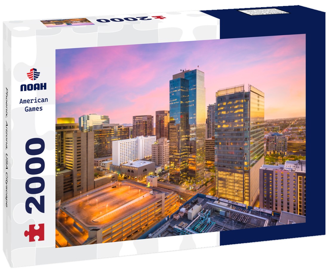 Noah Jigsaw Puzzle Phoenix, Arizona, USA Cityscape 2000 Pieces