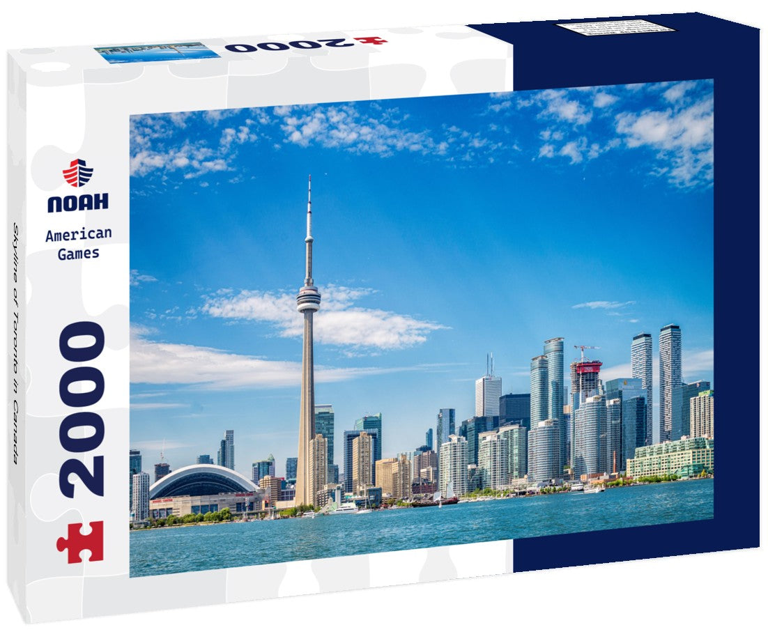 Noah Jigsaw Puzzle Skyline of Toronto in Canada 2000 Pieces