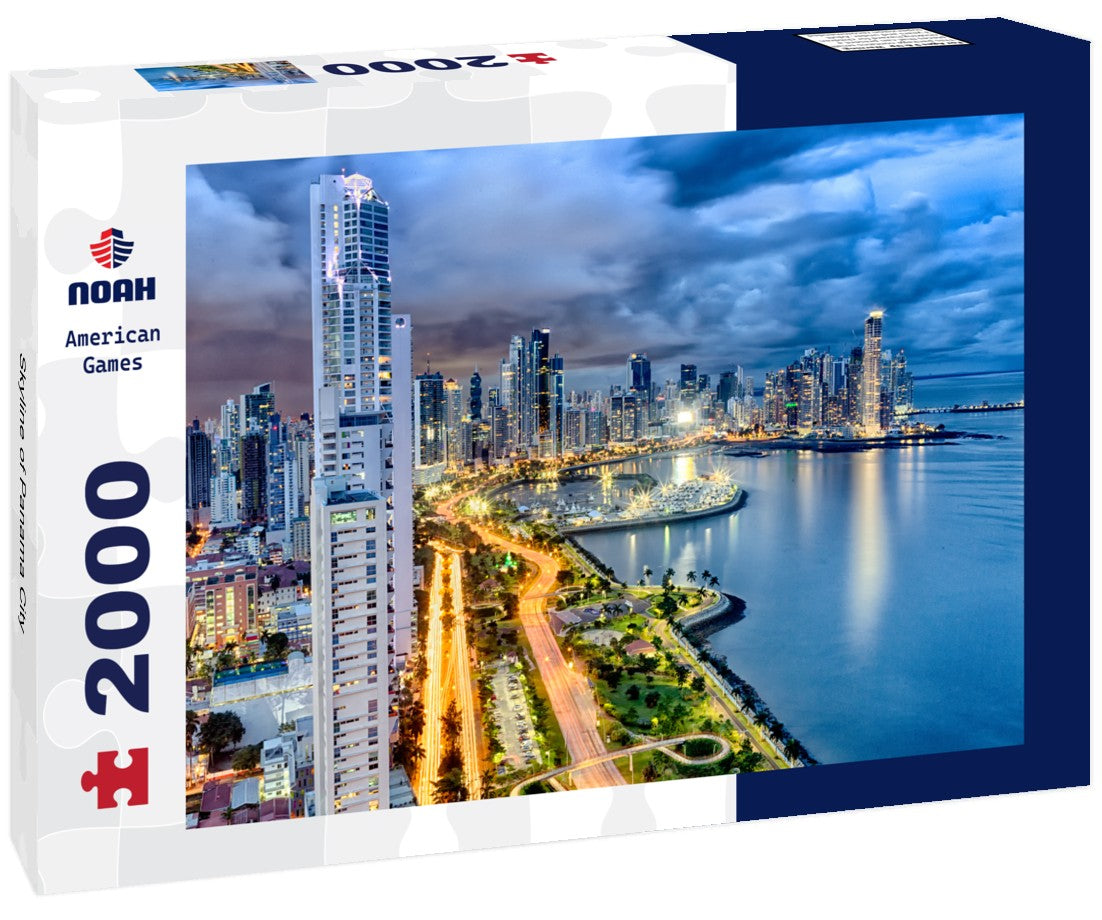 Noah Jigsaw Puzzle Skyline of Panama City 2000 Pieces