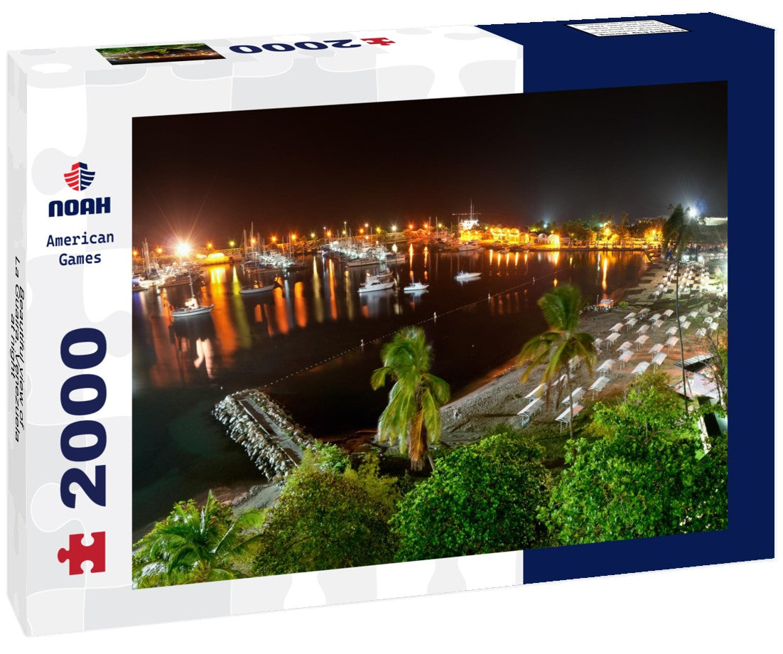 Noah Jigsaw Puzzle Beautiful view of La Guaira, Venezuela at night 2000 Pieces