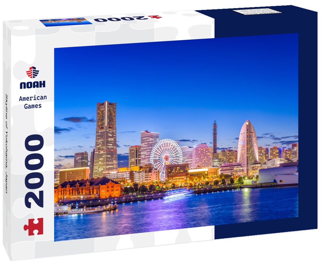 Noah Jigsaw Puzzle Skyline of Yokohama, Japan 2000 Pieces
