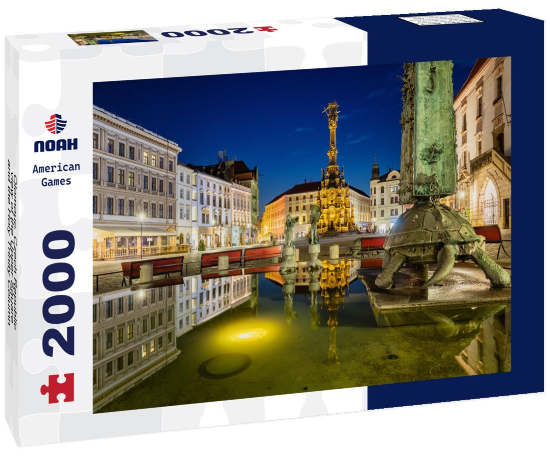 Noah Jigsaw Puzzle Olomouc, Czech Republic, view of the Upper Square and the Holy Trinity Column 2000 Pieces
