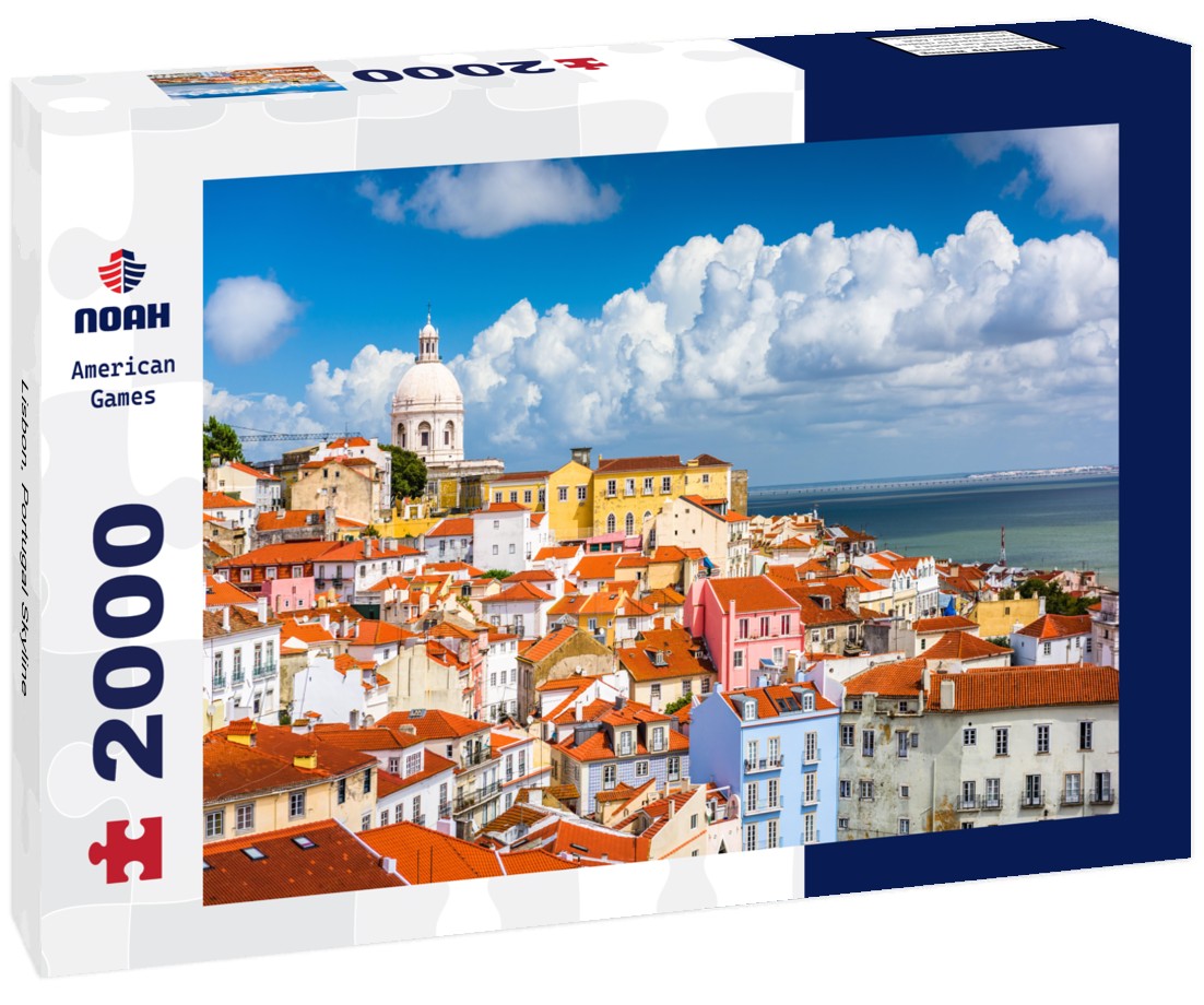 Noah Jigsaw Puzzle Lisbon, Portugal Skyline 2000 Pieces