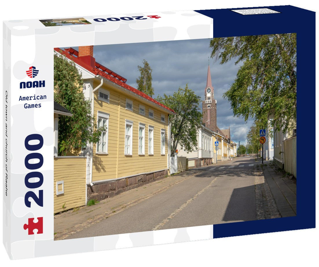 Noah Jigsaw Puzzle Old town and church of Raahe 2000 Pieces