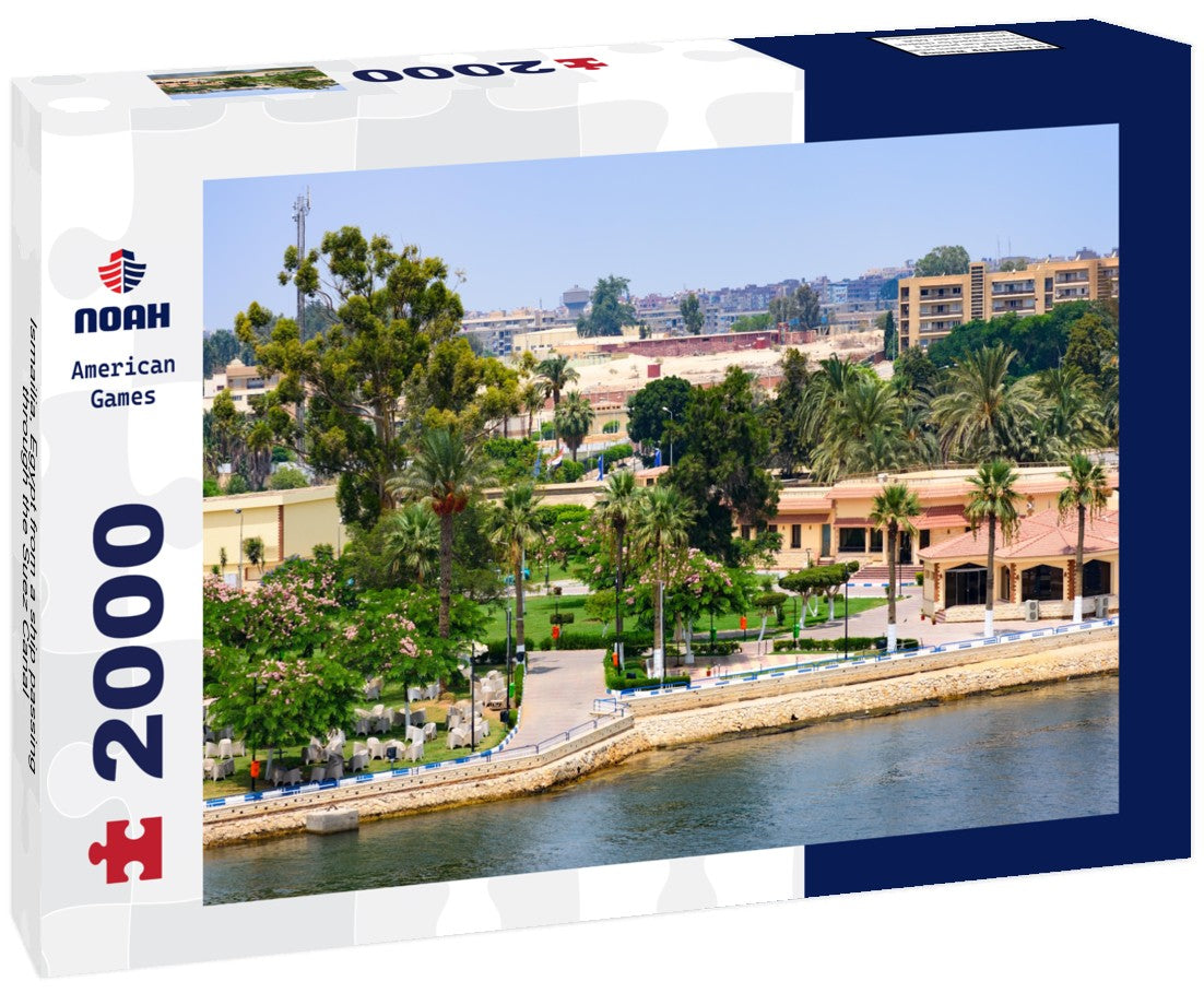 Noah Jigsaw Puzzle Ismailia, Egypt from a ship passing through the Suez Canal 2000 Pieces