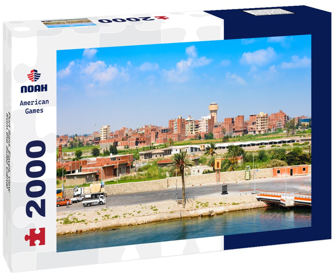 Noah Jigsaw Puzzle Port Said, Egypt - view from the Suez Canal 2000 Pieces