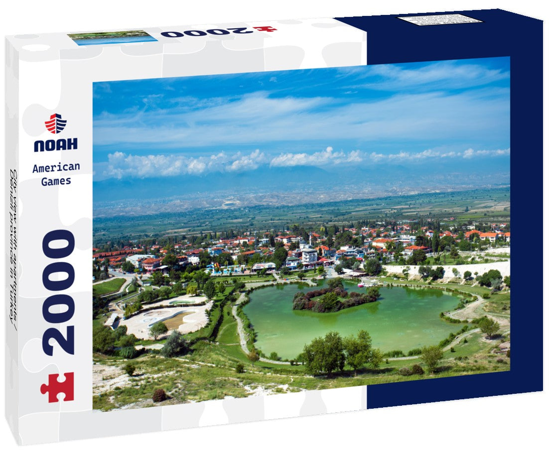 Noah Jigsaw Puzzle City view with apartments / Denizli province in Turkey 2000 Pieces