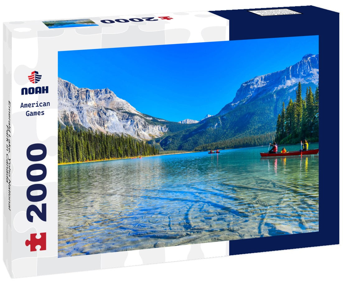 Noah Jigsaw Puzzle Emerald Lake, Yoho National Park in Canada 2000 Pieces