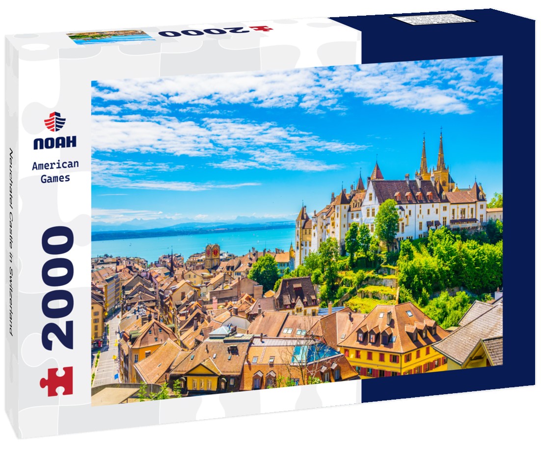 Noah Jigsaw Puzzle Neuchatel Castle in Switzerland 2000 Pieces
