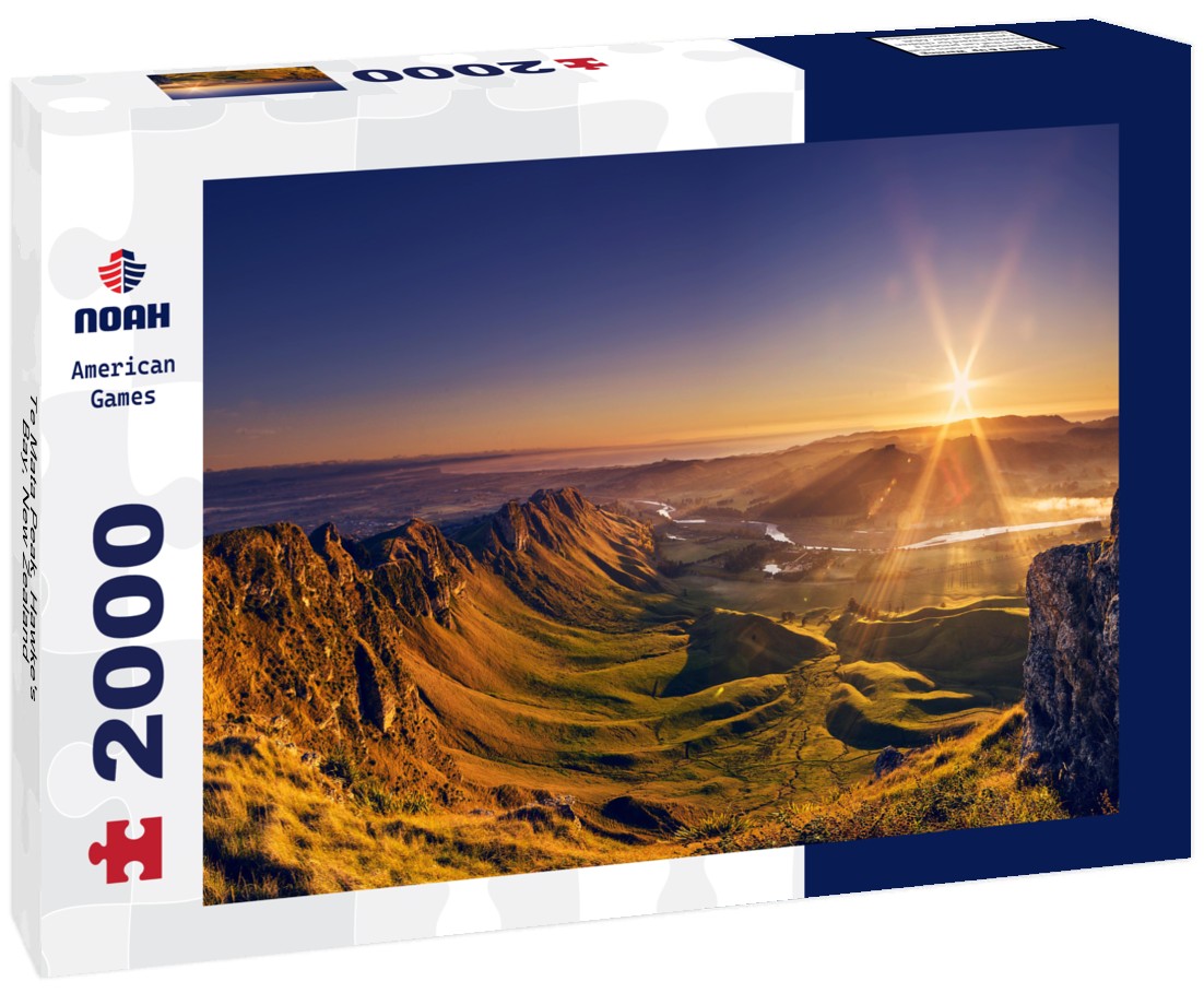 Noah Jigsaw Puzzle Te Mata Peak, Hawke's Bay, New Zealand 2000 Pieces