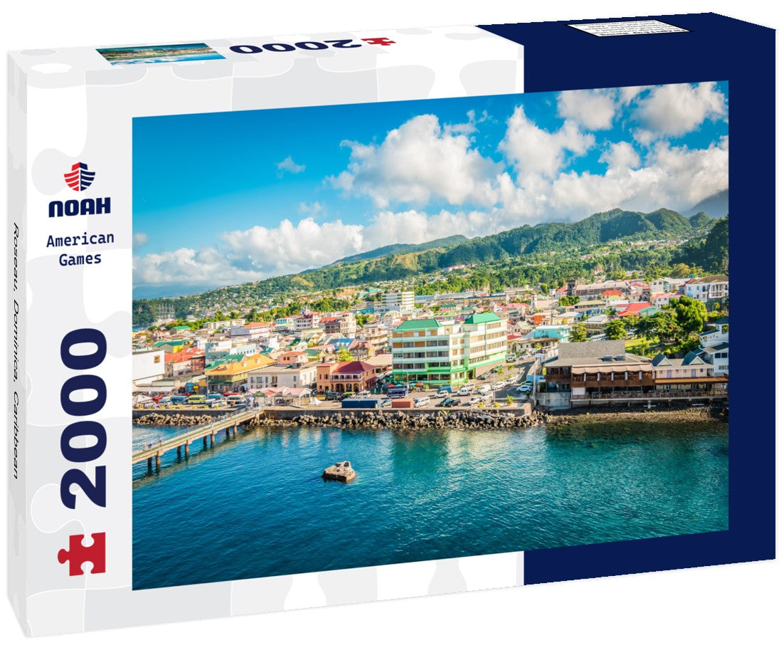 Noah Jigsaw Puzzle Roseau, Dominica, Caribbean 2000 Pieces