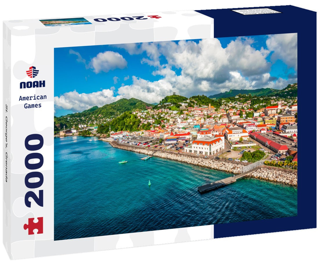 Noah Jigsaw Puzzle St. George's, Grenada 2000 Pieces